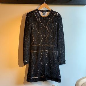 Doncaster collection small black cardigan jacket